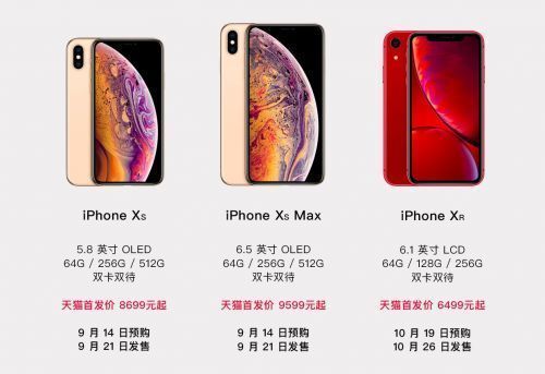 iphonexsmax上市时间